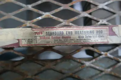 7" End Measuring Rod