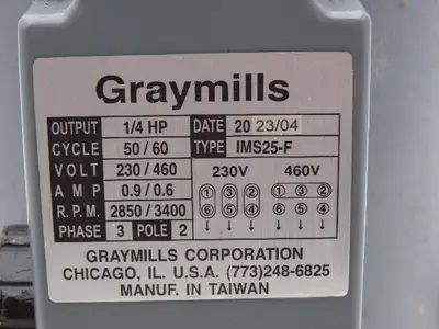 Used GRAYMILLS _UNKNOWN_ Pumps Indiana US | Arrow Industrial #1425884