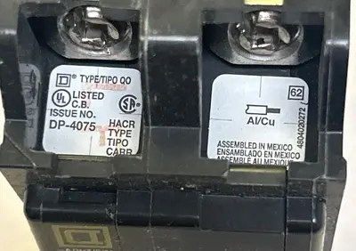 USED SQUARE D QO260