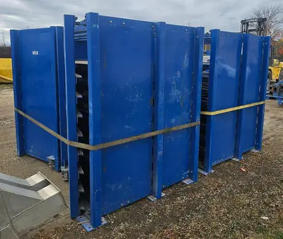 USED ENGINEERED HANDLING SYSTEMS 8 SHELF, 5500 LBS EACH