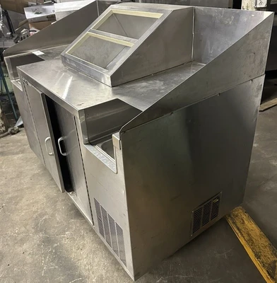 174-0113 Norlake ZR1 12SSS/OM-2DQ Custom Self Contained Drop In Well Cooler