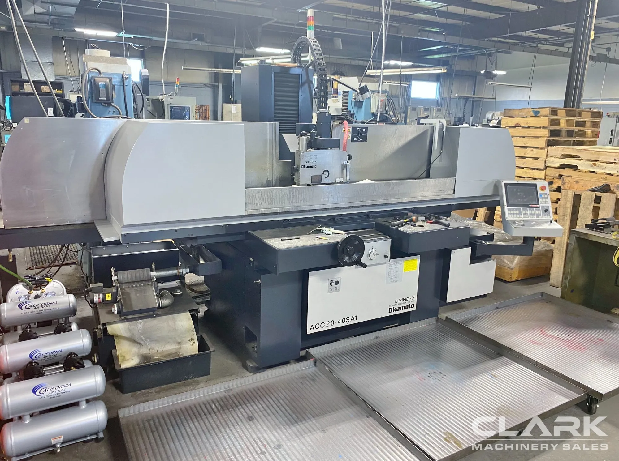 2022 OKAMOTO ACC20-40SA1, SADDLE TYPE SURFACE GRINDER