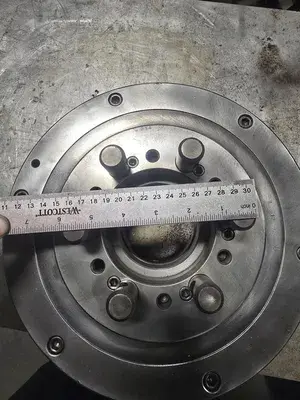 USED BUCK 12 INCH 3 JAW CHUCK