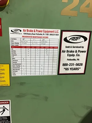 Sullair 3709VA Industrial Rotary Screw Air Compressor 125/135 PSIG