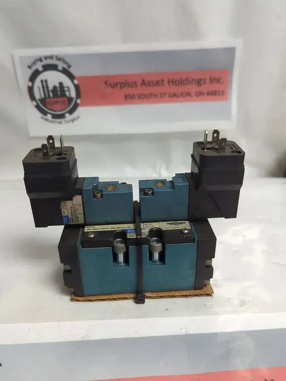 Used MAC MV-B2A-AHAC-DM-DDAJ-1JJ Solenoid Valves Ohio US | Surplus Asset Holdings #1236115