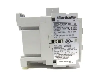 ALLEN BRADLEY 100-C09KP10 CONTACTOR 100C09KP10 NEW SURPLUS