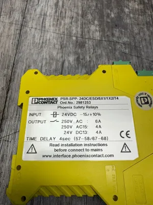 Used PHOENIX CONTACT PSR-SPP Misc Electrical & Power Parts South Carolina US | ESS Industrial Equipment Sales #1425869
