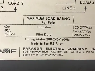 USED PARAGON 7007-20