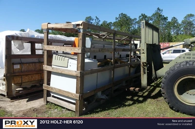 Used 2012 HOLZ-HER 6120 Single-Line Beam Saws Florida US | Proxy Equipment #1384875
