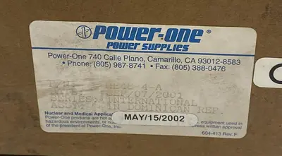 New | in-Stock POWER-ONE HE48-4-A Miscellaneous Equipment (Electrical & Power) | Surplus Asset Holdings #1194966