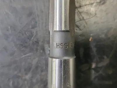 1/2", 13/16", 1-1/16" HSS Spiral Flute Taper Shank Reamer Set