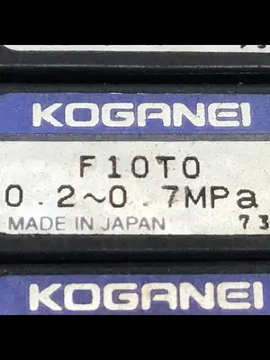Used KOGANEI F10M10AJ Valves/Fittings Michigan US | Ideal Machinery #1284032