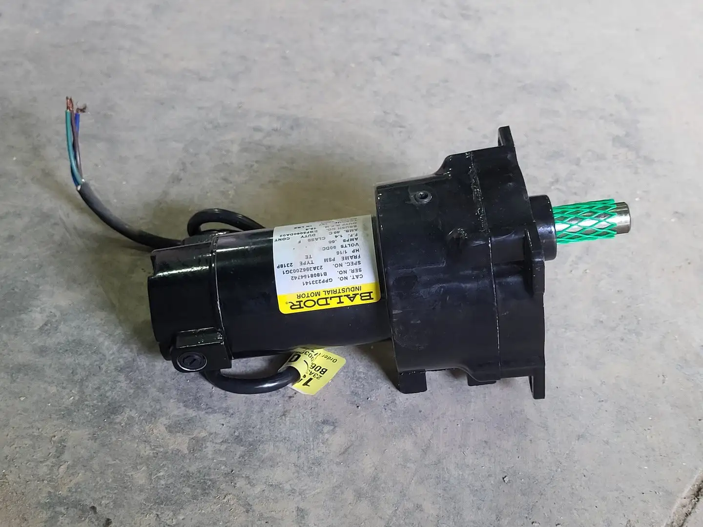 USED BALDOR GPP233141