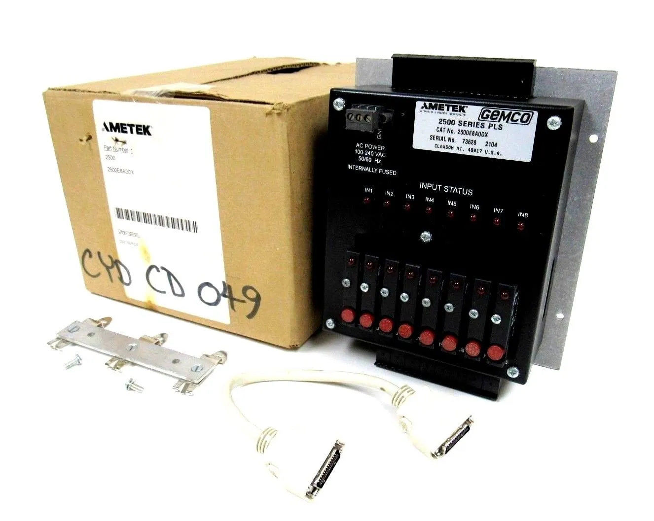 NEW AMETEK GEMCO 2500E8A0DX LIMIT SWITCH 2500 SERIES