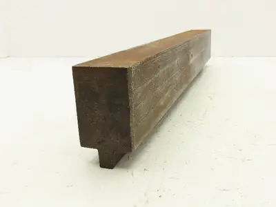 Press Brake Die Blank 20-1/4" Long 1-13/16" Wide 2-5/8" High 1/2" Tang