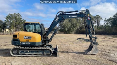 Used 2024 HYUNDAI HX85A Crawler Excavators Georgia US | National Equipment Dealers #1422283