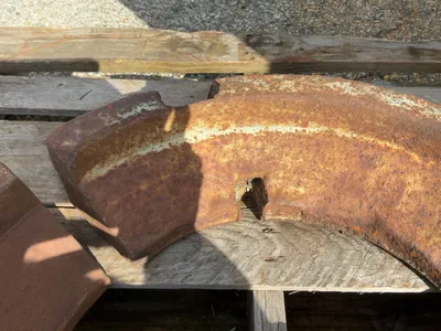 Ford tractor rear wheel weight, split, for 28” wheels