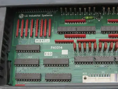 LG Goldsec MX41 Programmable PLC Digital I/O Machine Control Module Datalink
