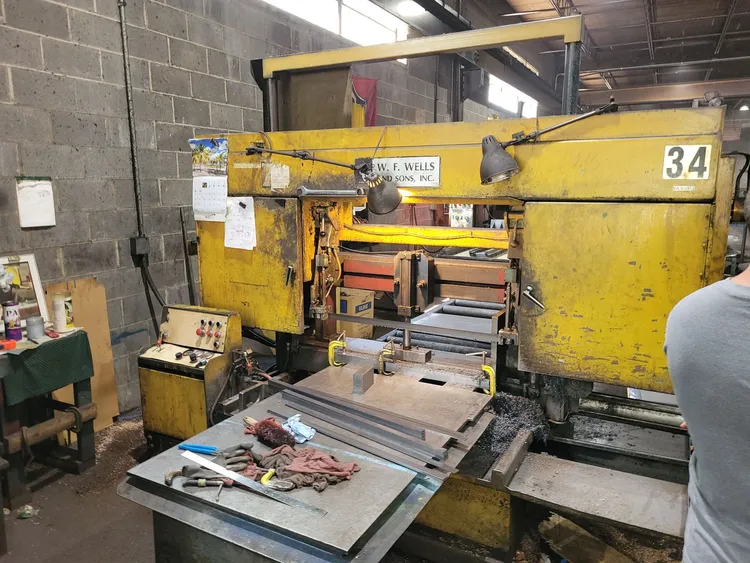 Used W.F. WELLS B-25-2 Horizontal Band Saws Illinois US | Blackout Equipment, LLC #1316640