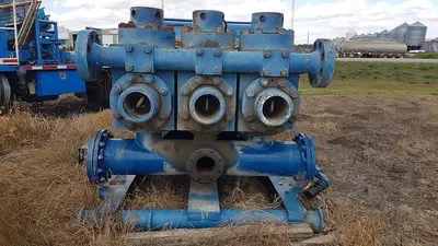 USED IDECO T-1300 TRIPLEX MUD PUMP