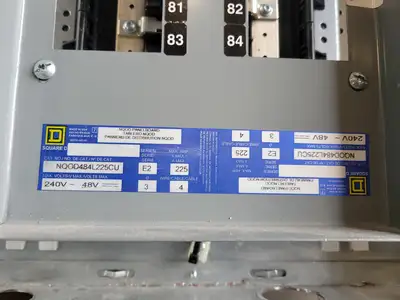 Used SQUARE D NQOD484L225CU Switchgears British Columbia CA | Lenmark #835350