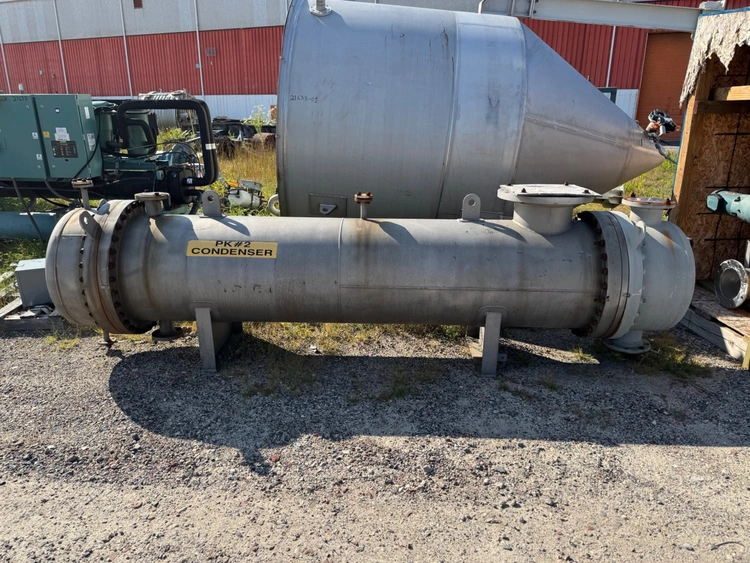 Used 2017 WARD TANK & HEAT EXCHANGER CORP. 600 SQ. FT. Heat Exchangers New Jersey US | Perry Equipment #237640