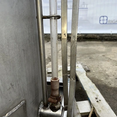 360 L S/S Open Top Tank