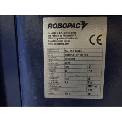USED ROBOPAC USA ROTOPLAT 708