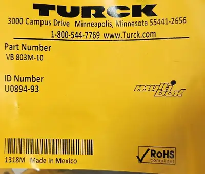 USED Turck Turck VB 803M-10