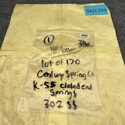 New | in-Stock Century Spring K-55 Miscellaneous MRO California US | Davliegogo LLC #1708465