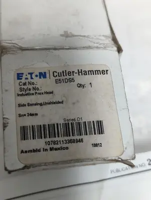 New | in-Stock CUTLER-HAMMER E51DS5 Proximity Sensors Ohio US | Surplus Asset Holdings #1487290