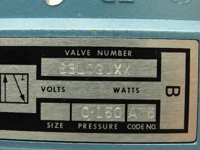 Skinner S3L0GJXX Manual Directional Control Valve 5-Way 3 Pos Spring Return
