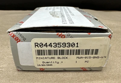 NEW Bosch Rexroth 0443-593-01