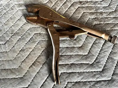 Vintage No. 10R PETERSON-DEWITT MFG. CO. VISE-GRIP Locking Pliers USA MADE