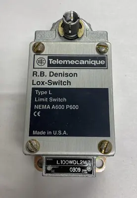 New | in-Stock TELEMECANIQUE L100WDL2M7 Miscellaneous Equipment (Electrical & Power) | Surplus Asset Holdings #1188222