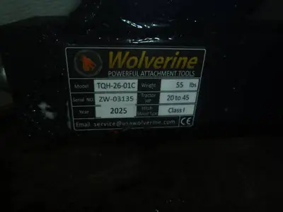 Wolverine 3 Point to 2" Receiver Adapter Black