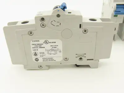 Allen Bradley Circuit Breaker 2/4/5/15/20A 1 Pole Mixed Lot of 6