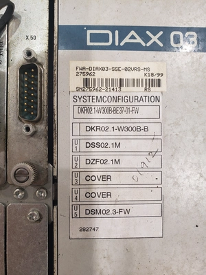 USED REXROTH DKR02.1-W300B-BE37-01-FW