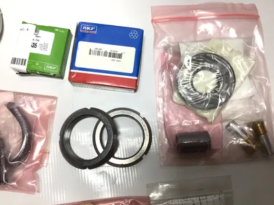 MISC LOT OF FITTINGS, BEARINGS, COUPLINGS