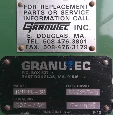 USED GRANUTEC 1216PG-30