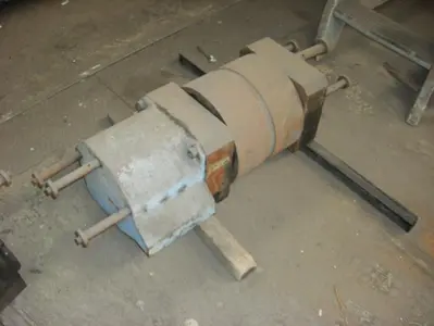 USED FAVRIN 100 TON PLATEROLL / DISH END FORMING