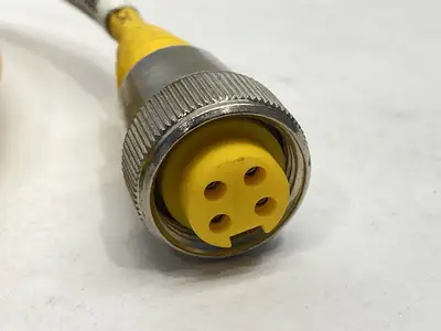 USED TURCK MINIFAST CORDSET 4 PIN FEMALE TO CUT END U2281-1