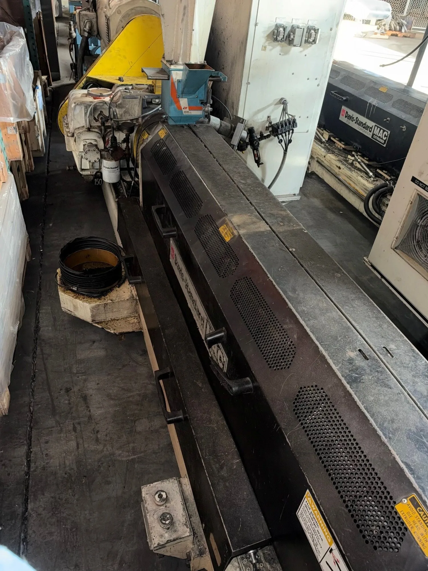 Used DAVIS STANDARD 2.5" 30:1 air cooled extruder Extruders New York US | Mark One Machinery #1513014