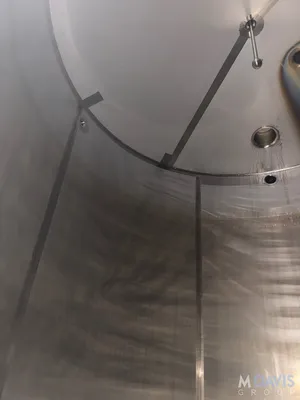 2021 INDUSTRIES D'ACIER INOXYDABLE ITEE 4,000 GALLON Pionowy zbiornik magazynowy | Perry Equipment (6)