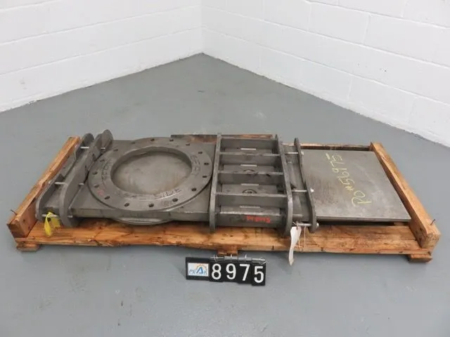 Custom 16"-150 Thru Port Valve without actuator, material Titanium, Remanufactured