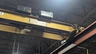 R&M 15 / 10 Ton Cranes - Overhead, Bridge | Highland Machinery & Crane (4)