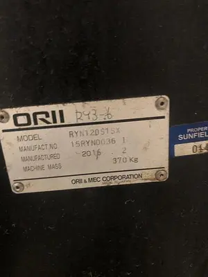USED 2016 ORII ROBOT RYN120S1SX