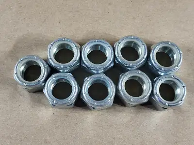 Retainer Nut Steel, Seacan, Model 250 (Pack of 9)