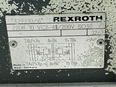 USED REXROTH Z2DB 10 VC2-42/200V SO30