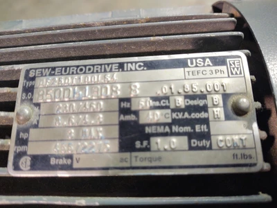 USED K-TRON EURODRIVE Does Not Apply